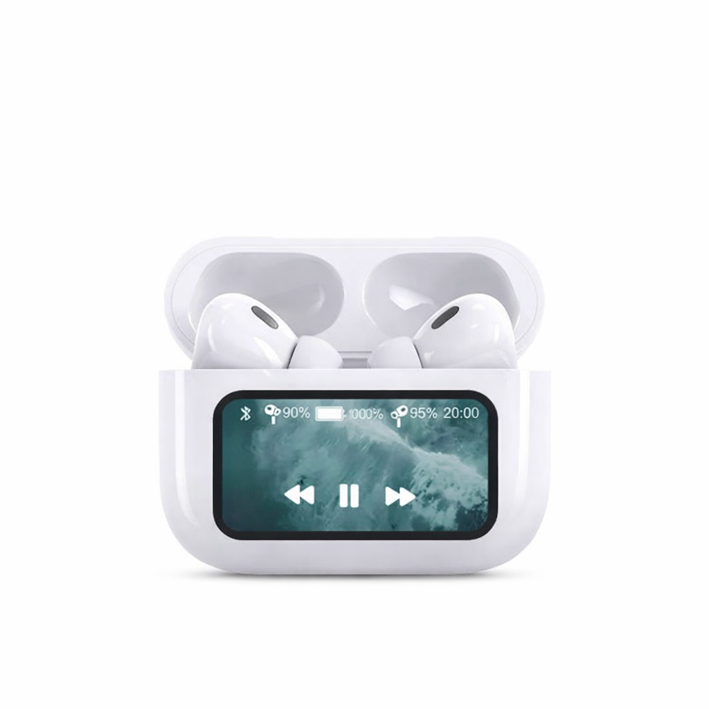 Smart Display Wireless Earbuds Case